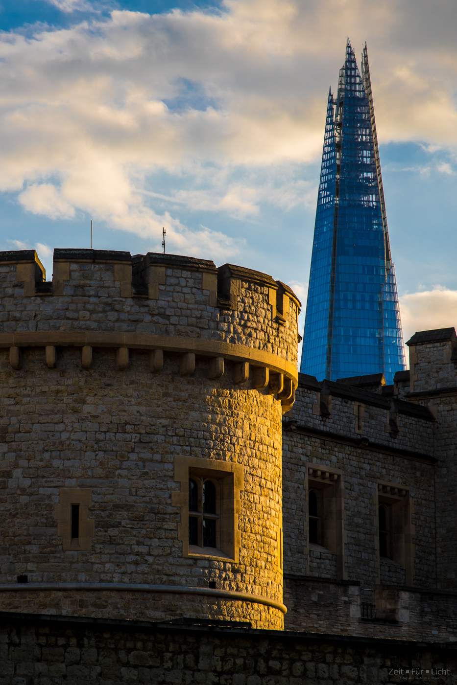 Old And New Towers